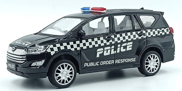 Cristiano Police Toy Car (Black)